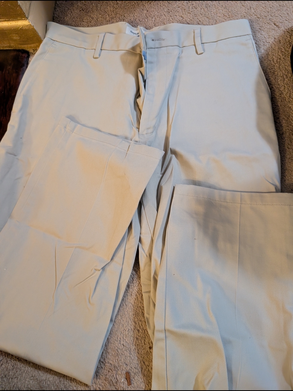 Dockers Men's Khaki Straight-Leg Pants - Light Beige